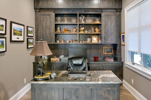 Grey Maple Home Office